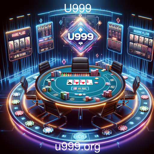 Dominando o Poker Online: Junte-se à Diversão no U999