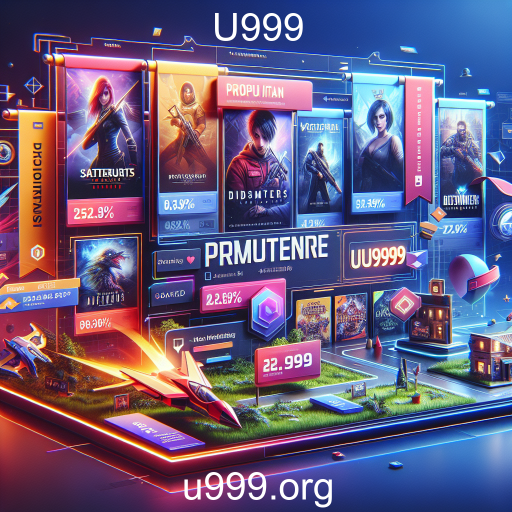 Descubra as Promoções Especiais da U999 e Amplie sua Coleção de Jogos